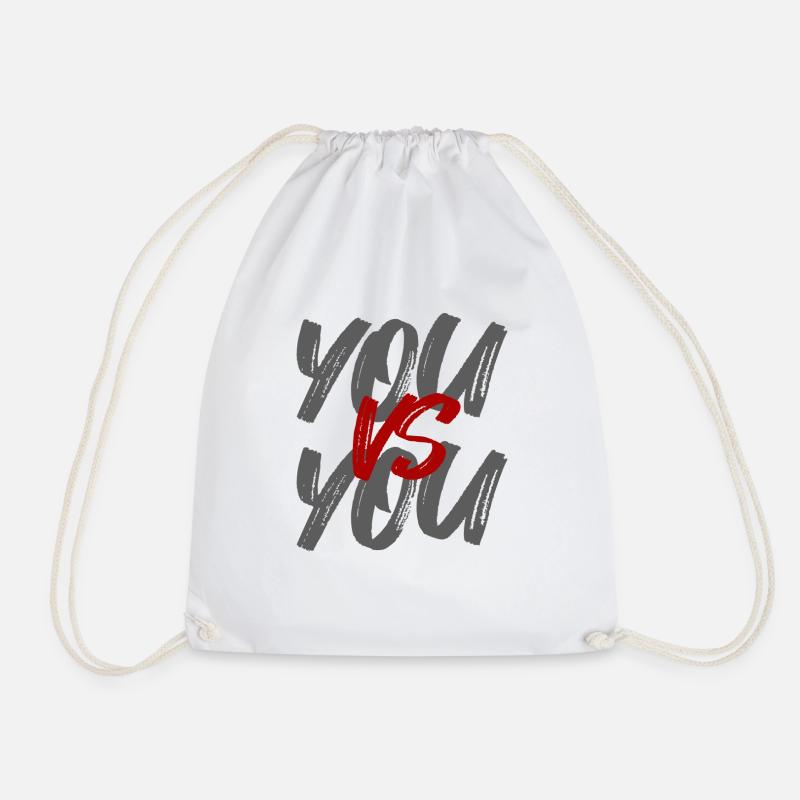 You Vs YOU - Turnbeutel - Weiß