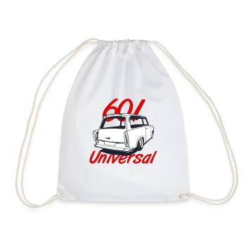 601 universal Trabi - Drawstring Bag - white - Front