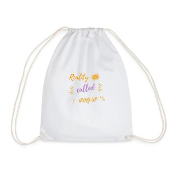 Reality Call J’ai raccroché - Sac de sport léger - blanc - Devant