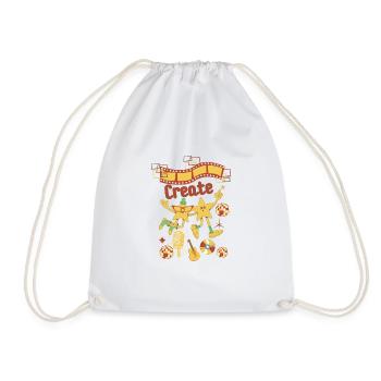 Créer - Sac de sport léger - blanc - Devant