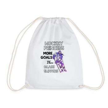 Hockey sur glace Princess Hockey sur glace Femmes Filles - Sac de sport léger - blanc - Devant
