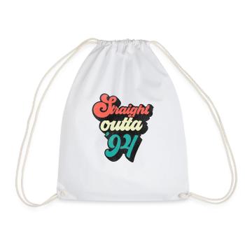 Straight Outta 1994 - 30e anniversaire - Sac de sport léger - blanc - Devant
