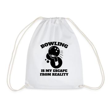Bowling Bowling Club Bowling Club Bowler Bowling - Sac de sport léger - blanc - Devant