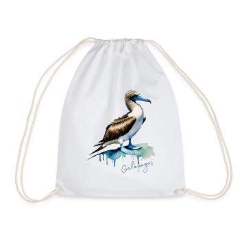 Fou à pieds bleus des îles Galápagos - Sac de sport léger - blanc - Devant