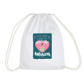 I would love to be in love again! Single Saying - Drawstring Bag - white - Front
