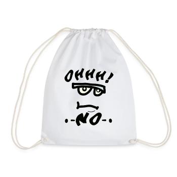 Oh non - Sac de sport léger - blanc - Devant