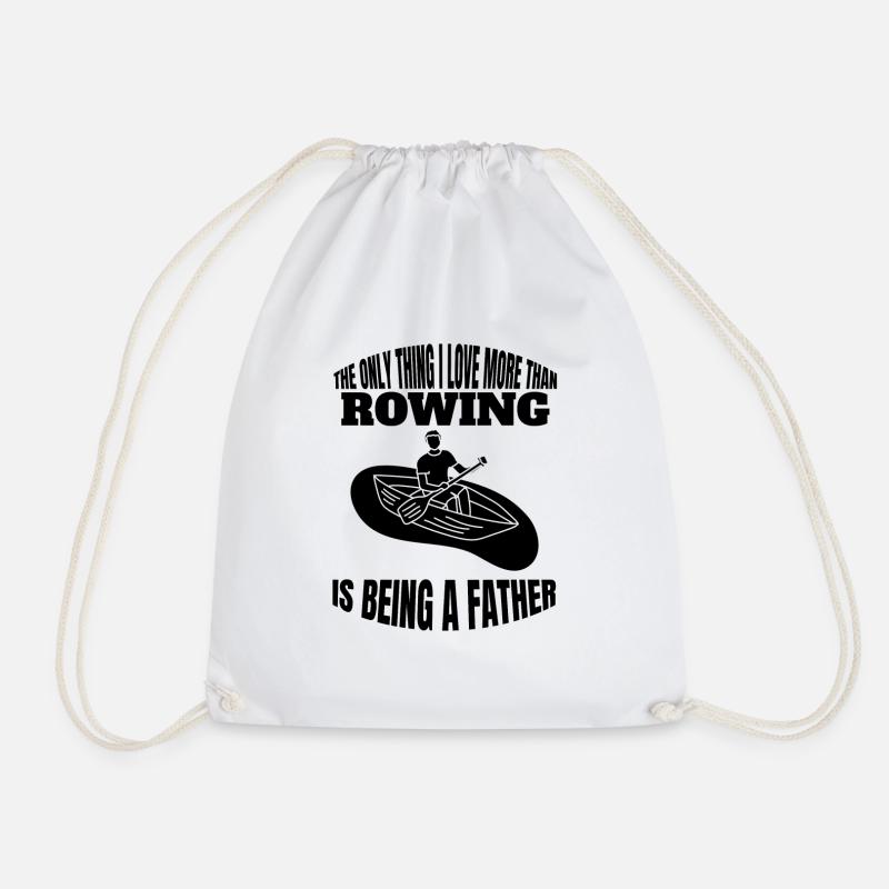 Rowers Rowing Rowing Rowing Team Rowing Club - Drawstring Bag - white