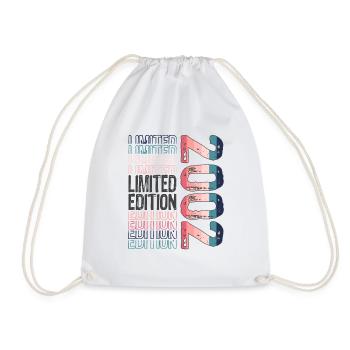Limited Edition Since 2002 Birthday Vintage 2002 - Drawstring Bag - white - Front