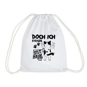 Les fans de chats me boostent dans Funny Cat - Sac de sport léger - blanc - Devant