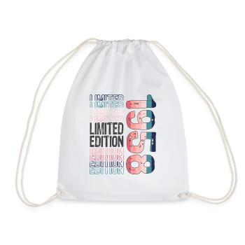 Edition limitée depuis 1958 Anniversaire Millésime 1958 - Sac de sport léger - blanc - Devant