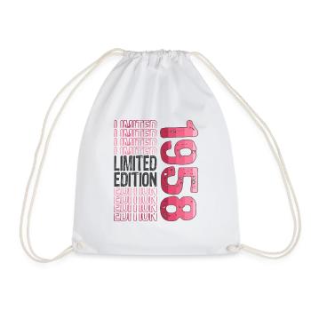 Edition limitée depuis 1958 Anniversaire Millésime 1958 - Sac de sport léger - blanc - Devant