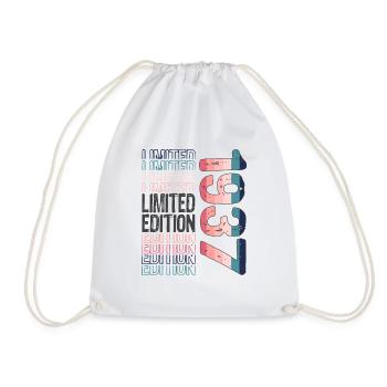 Edition limitée depuis 1937 Anniversaire Millésime 1937 - Sac de sport léger - blanc - Devant
