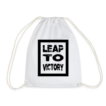 Idée cadeau Geek Drôle Saut à Ski Thrill Déclaration - Sac de sport léger - blanc - Devant