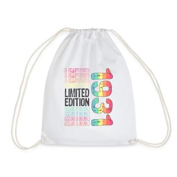 Limited Edition Since 1931 Birthday Vintage 1931 - Drawstring Bag - white - Front