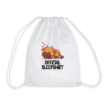 Drôle de dicton photo humour drôle idée idée cadeau - Sac de sport léger - blanc - Devant
