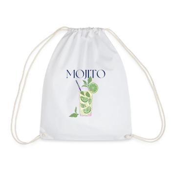 Mojito, boisson del'été - Sac de sport léger - blanc - Devant