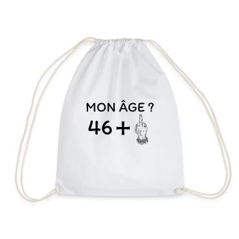 mon âge 47 - Sac de sport léger - blanc - Devant