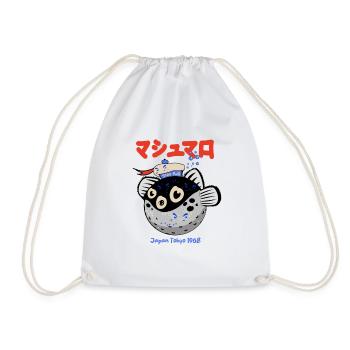 Restez bouffée - Sac de sport léger - blanc - Devant
