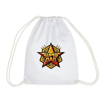 ÉTOILE DE LA FÊTE DES PÈRES - Sac de sport léger - blanc - Devant