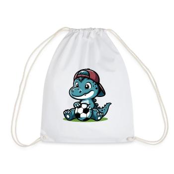 DINO - Sac de sport léger - blanc - Devant