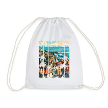 Croatie Croatie Hrvatska voyage été opatija - Sac de sport léger - blanc - Devant