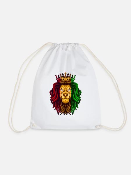 jah reggae - Turnbeutel - Weiß
