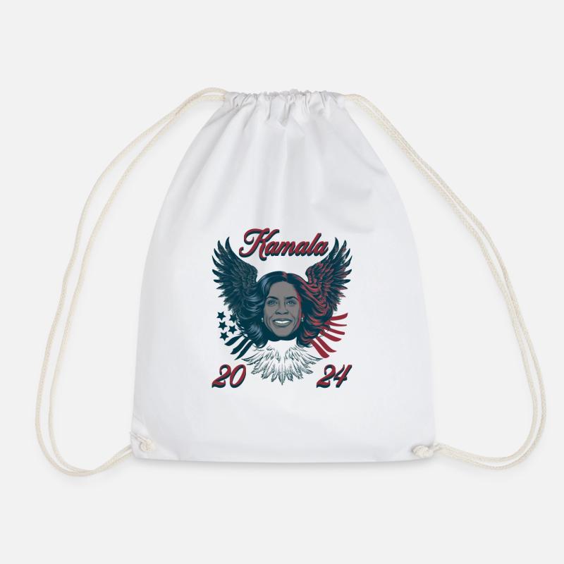 Kamala 2024 Bald Eagle - Turnbeutel - Weiß