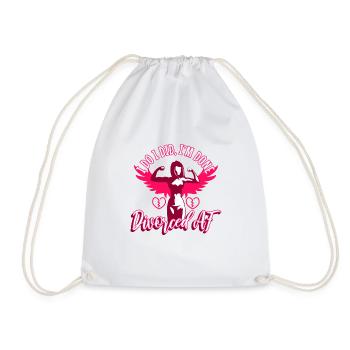 I Do I Did I'm Done - Drawstring Bag - white - Front