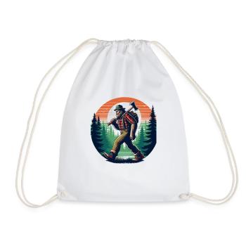 Bûcheron Forester Bigfoot - Sac de sport léger - blanc - Devant