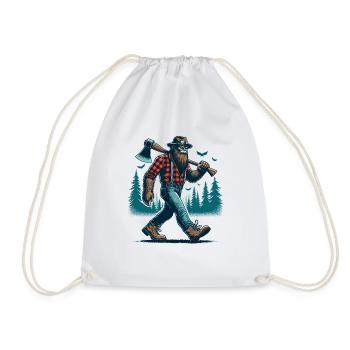 Bûcheron Forester Bigfoot - Sac de sport léger - blanc - Devant