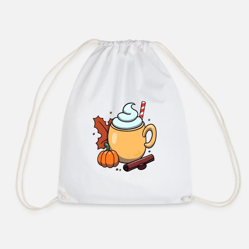 Épices de citrouille - Sac de sport léger - blanc