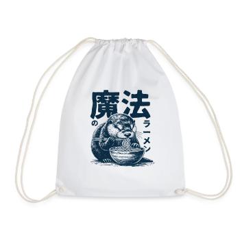Ramen Seeotter - Turnbeutel - Weiß - Vorne