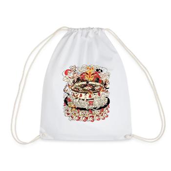 La cérémonie des ramens du dieu renard - Sac de sport léger - blanc - Devant