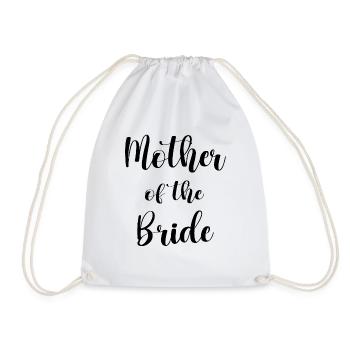 Mother Of The Bride - Drawstring Bag - white - Front