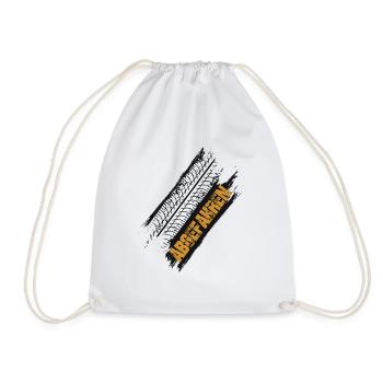 Rally Motorsport MTB - Drawstring Bag - white - Front