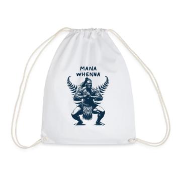 Maoris de Nouvelle-Zélande - Sac de sport léger - blanc - Devant