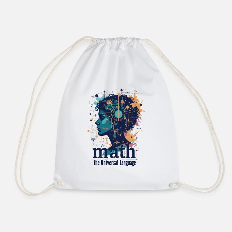 MATHEMATIK - Turnbeutel - Weiß