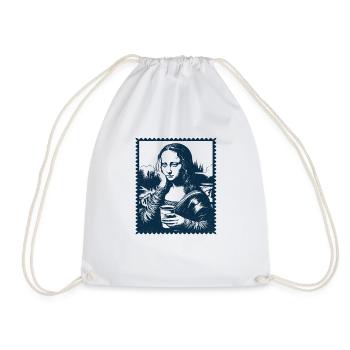 Lundi fatigué Lisa - Sac de sport léger - blanc - Devant