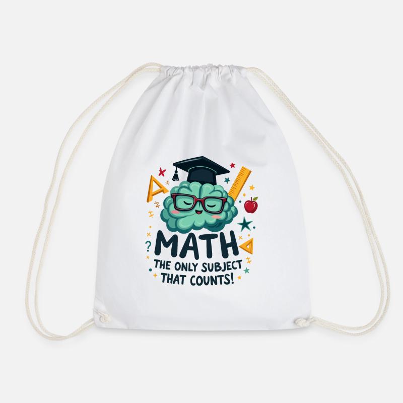 MATHEMATIK - Turnbeutel - Weiß