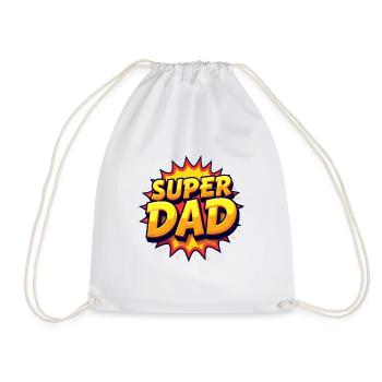 GIFTS FOR DAD - Drawstring Bag - white - Front