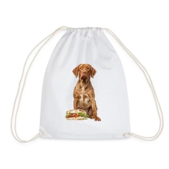 Vizsla - Turnbeutel - Weiß - Vorne