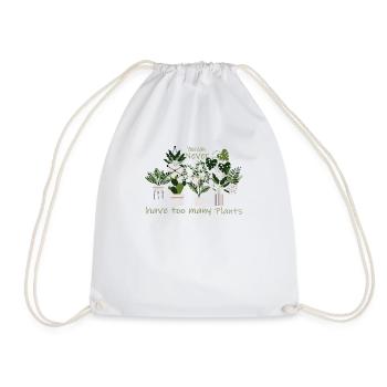 Pflanzenliebhaber Design Plant Lover Design - Drawstring Bag - white - Front