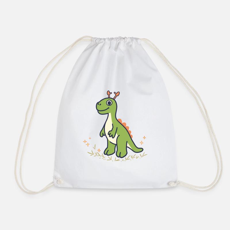 DINOSAURIER - Turnbeutel - Weiß