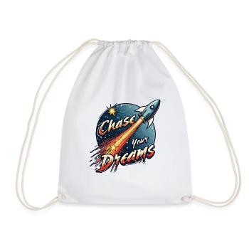 CHASSEUR DE RÊVES - Sac de sport léger - blanc - Devant