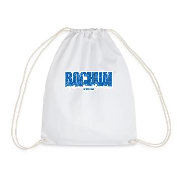 Bochum Skyline Ruhrpott sur la zone minière du charbon Home - Sac de sport léger - blanc - Devant