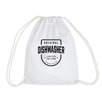Classic Style for Dishwashers - Drawstring Bag - white - Front