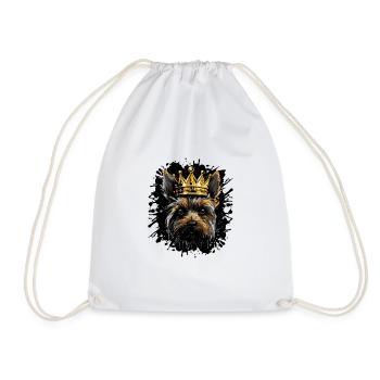 Chien animal Yorkshire - Sac de sport léger - blanc - Devant