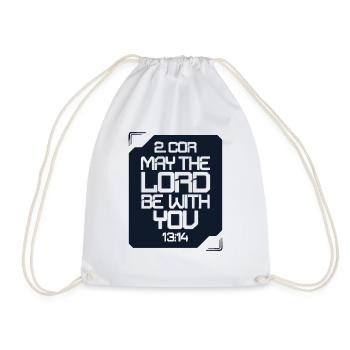 Que le Seigneur soit avec vous - Sac de sport léger - blanc - Devant