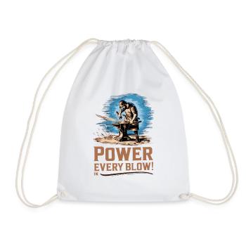 FORGERON - Sac de sport léger - blanc - Devant