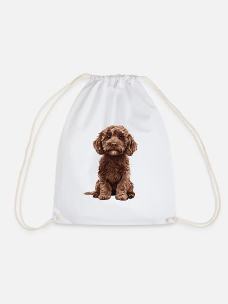 Labradoodle - Turnbeutel - Weiß